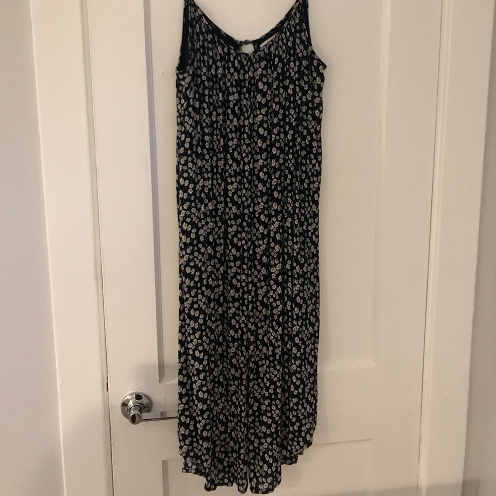 floral wide leg jumpsuit